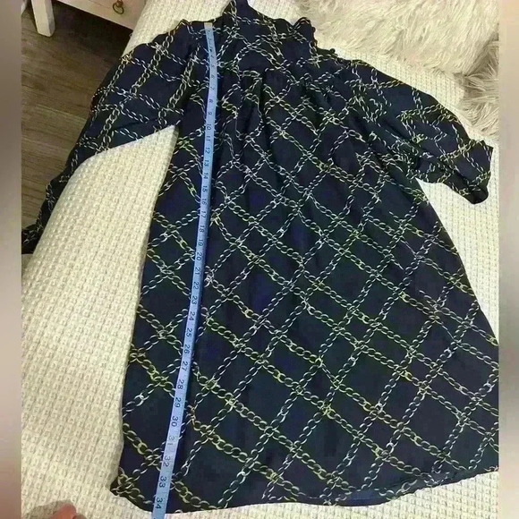 Who What Wear Womens High Neck Button Dress - Picture 6 of 9